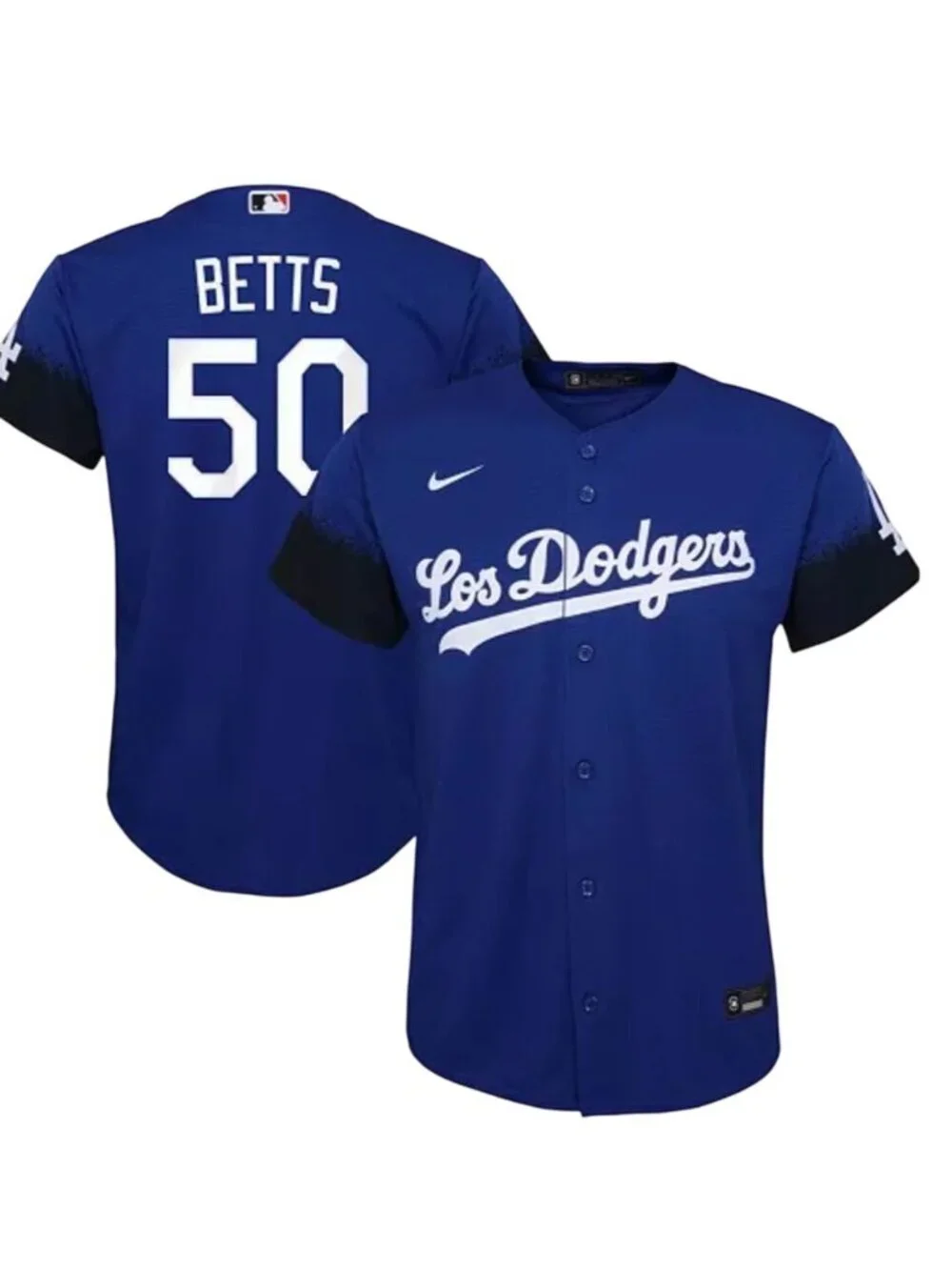 Nike Youth Los Angeles Dodgers Mookie Betts Jersey 2021 Size Youth L